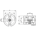 TDK Transformer Ferrite Core PM 74/59, N87 Material, 10000 nH AL Rating, 74mm Length, 59mm Width, Max B65686A0000R087