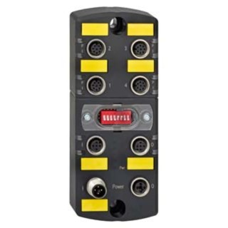 Schmersal PFB Series Input/Output Module 24V DC Supply Voltage DIN Rail Mount PFB-SD-4M12-SD