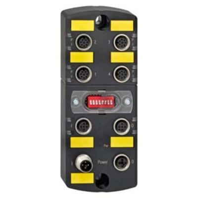 Schmersal PFB Series Input/Output Module 24V DC Supply Voltage DIN Rail Mount PFB-SD-4M12-SD