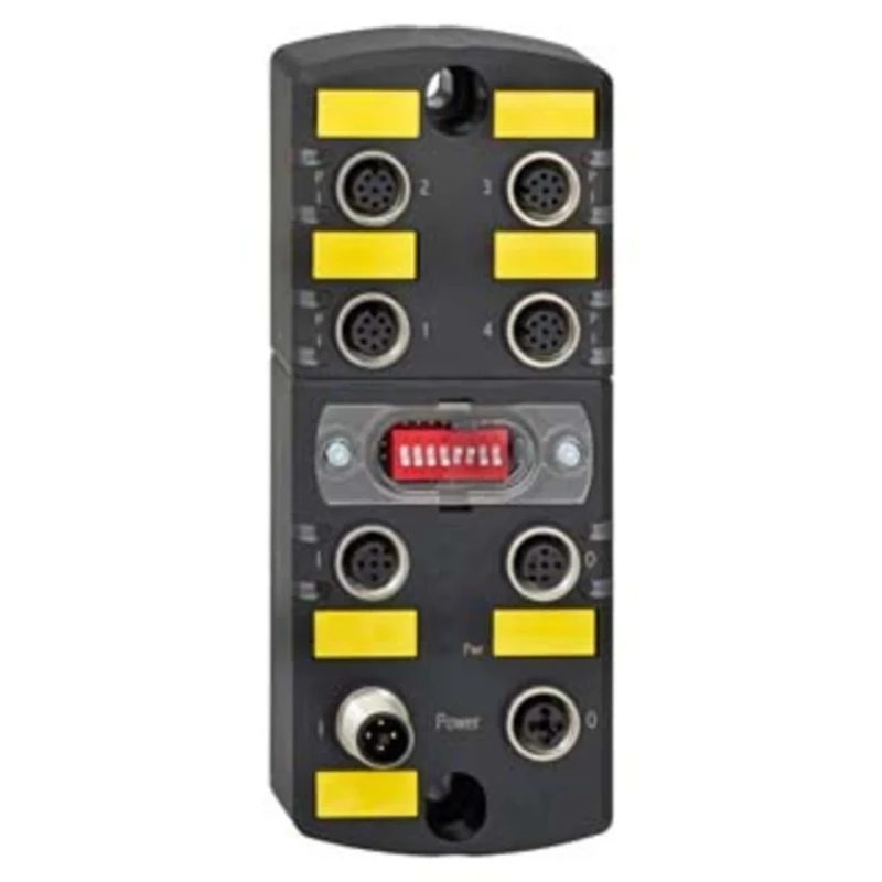 Schmersal PFB Series Input/Output Module 24V DC Supply Voltage DIN Rail Mount PFB-SD-4M12-SD