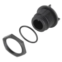 Bulgin Miniature Circular Connector, 6 Contacts, Rear Mount, Plug Male, IP68 Rated, Buccaneer 400 Series PX0413/06P