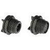 Bulgin Buccaneer 400 Series Miniature Circular Connector 6 Contacts Rear Socket Female, IP68, 125V PX0413/06S