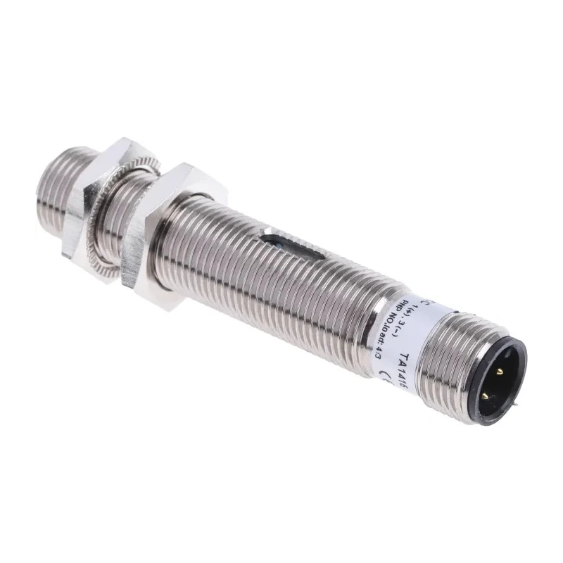 RS PRO Threaded Barrel Capacitive Proximity Sensor 2 mm Detection, M12 x 1, PNP 200mA 30V 1000 V ac 30 V dc 146-6755