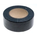 RS PRO Black Gloss Finish Duct Tape 50mm Width 50m Length, Rubber Resin Adhesive 146-6828