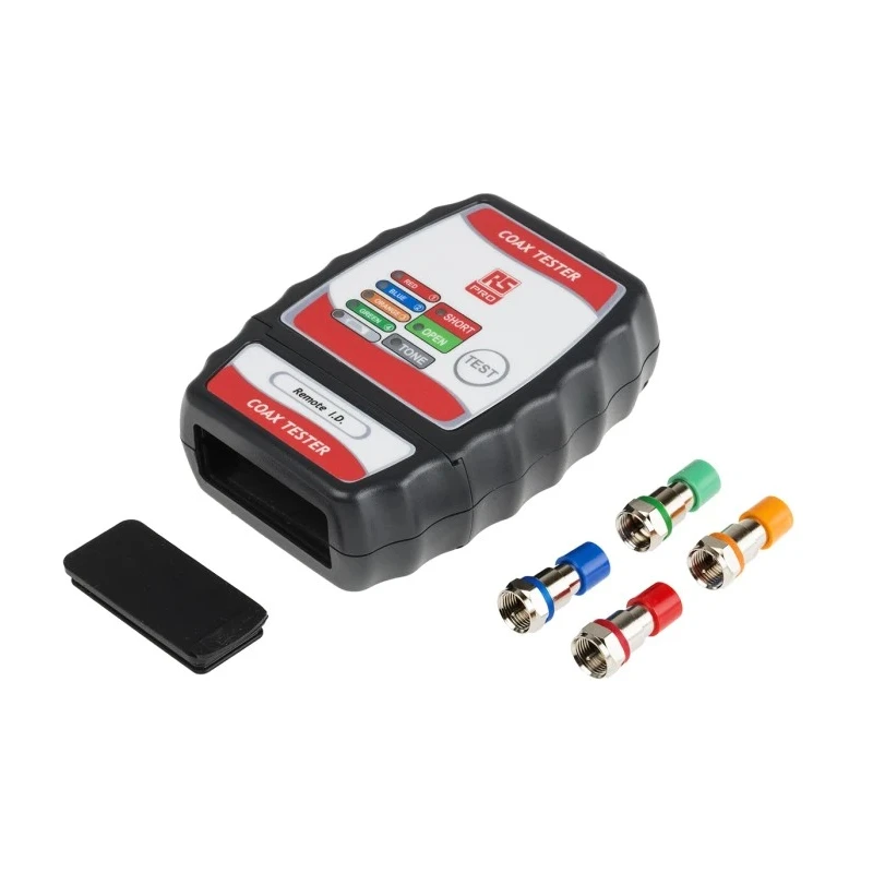 RS PRO Network Cable Tester Coaxial LED Indicator 0°C to 50°C 103x78x32mm 146-6832