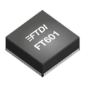 FTDI Chip USB Bridge IC 2-Channel 5 Gbps, 3.6V, USB 3.0, USB 2.0, 76-Pin QFN FT601Q-B-T