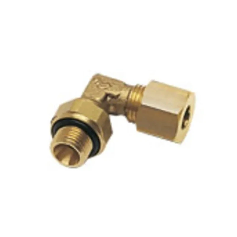 Legris Pneumatic Fitting Brass Threaded-to-Tube Connection 199 Series Nickel Finish 100°C 0199 06 10