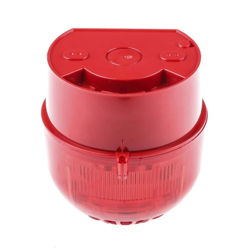 Klaxon Sonos Series Red Beacon-Sounder Combination IP65 230V AC 102 dB Sound Level PSS-0094