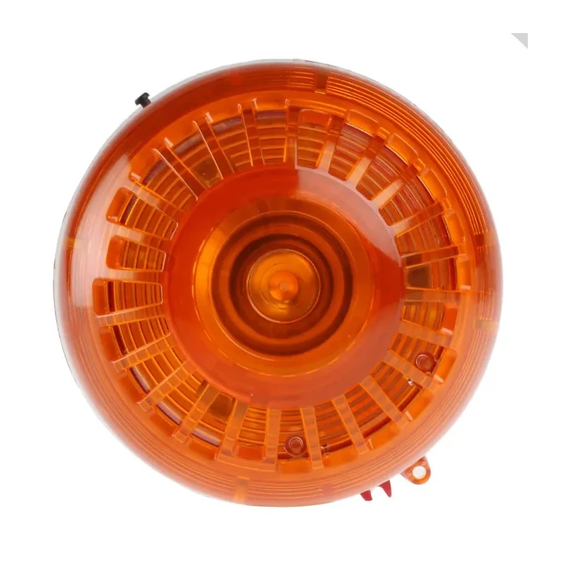 Klaxon Sonos Series Amber Beacon-Sounder Combination IP65 230V AC Base 102dB PSS-0096