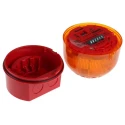 Klaxon Sonos Series Amber Beacon-Sounder Combination IP65 230V AC Base 102dB PSS-0096