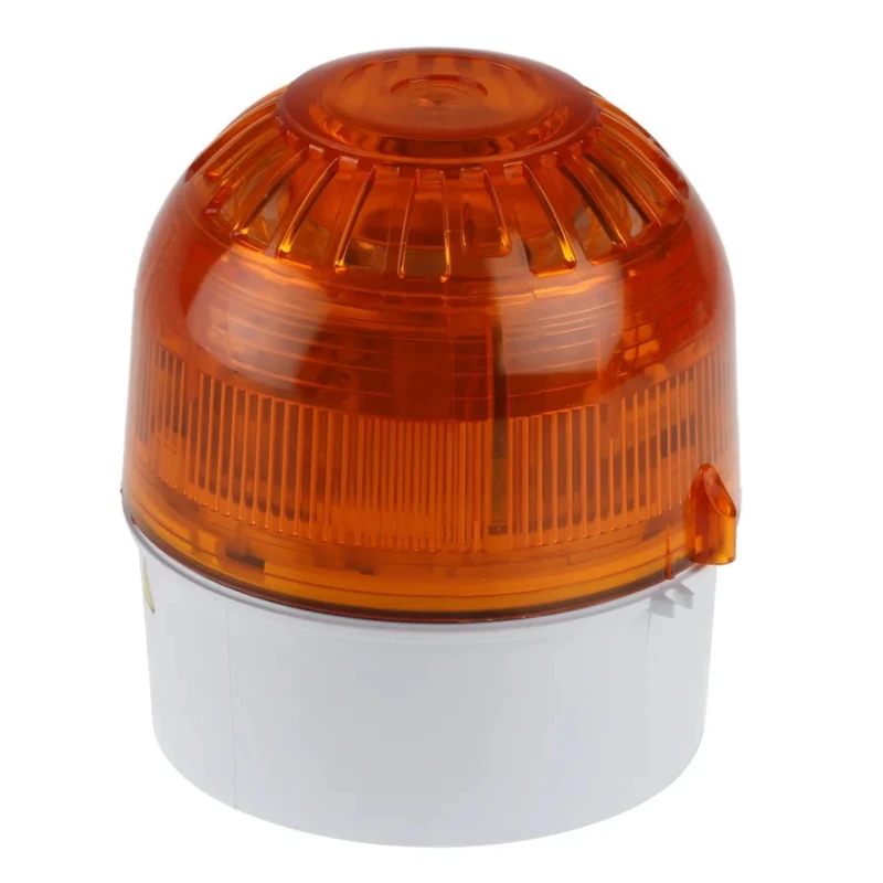 Klaxon PSC Series Beacon-Sounder Combination IP65 230V AC 102 dB Alarm PSC-0060