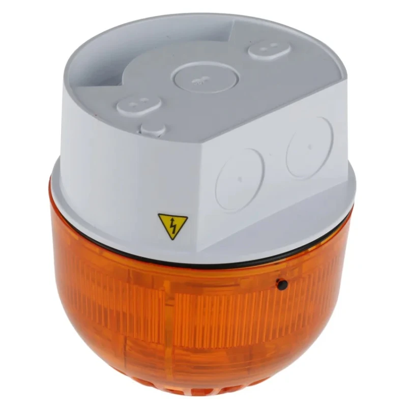 Klaxon PSC Series Beacon-Sounder Combination IP65 230V AC 102 dB Alarm PSC-0060