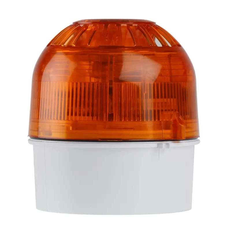 Klaxon PSC Series Beacon-Sounder Combination IP65 230V AC 102 dB Alarm PSC-0060