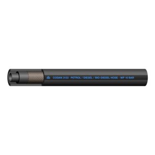 RS PRO CPE Hose Pipe 7.9 mm ID 14.5 mm OD Black 25 m SAE J30 R9 130°C 146-7748