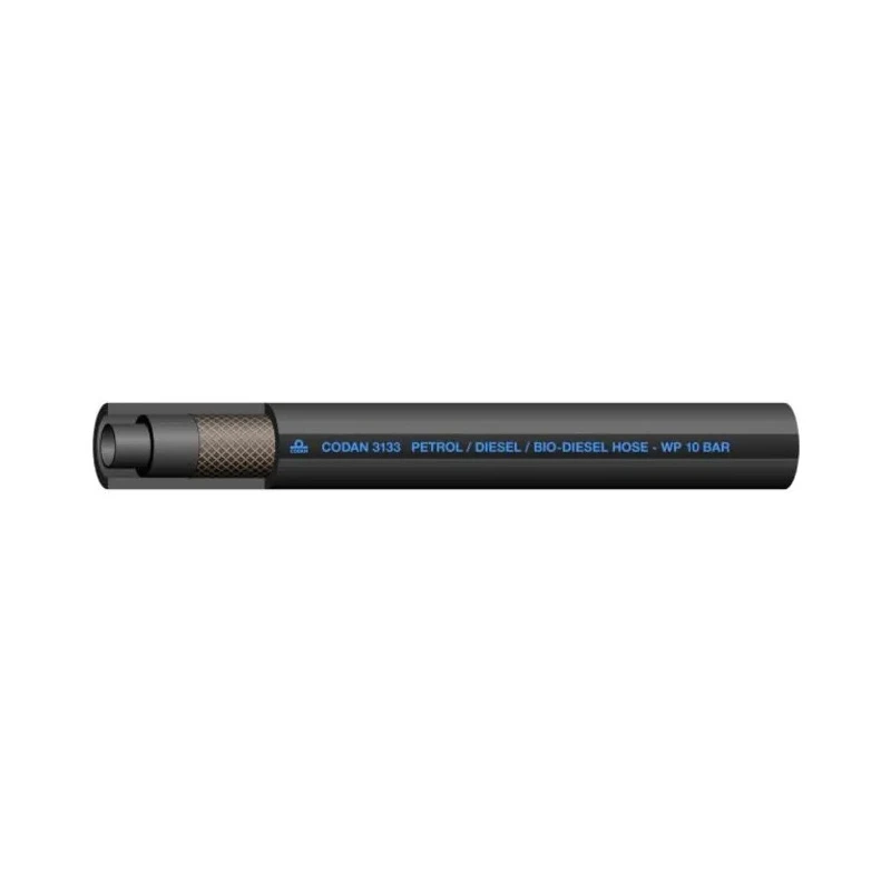 RS PRO CPE Hose Pipe 7.9 mm ID 14.5 mm OD Black 25 m SAE J30 R9 130°C 146-7748