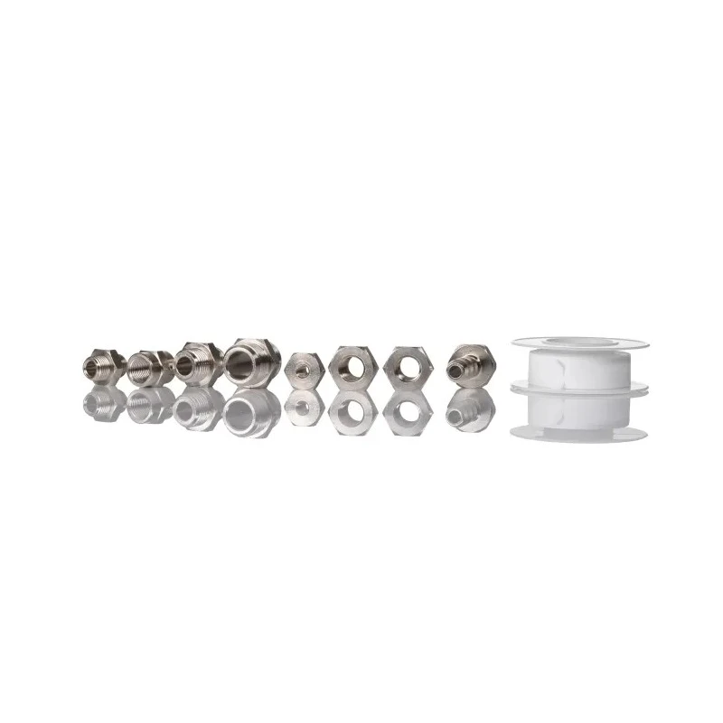 Legris Pneumatic Fittings Kit Nickel-Plated Brass Accessories Robust Design BSPPA Thread 0950 00 00 02