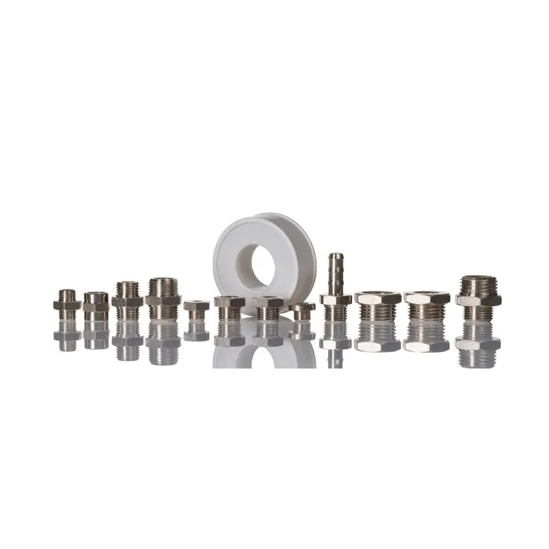 Legris Pneumatic Fittings Kit Nickel-Plated Brass Accessories Robust Design BSPPA Thread 0950 00 00 02