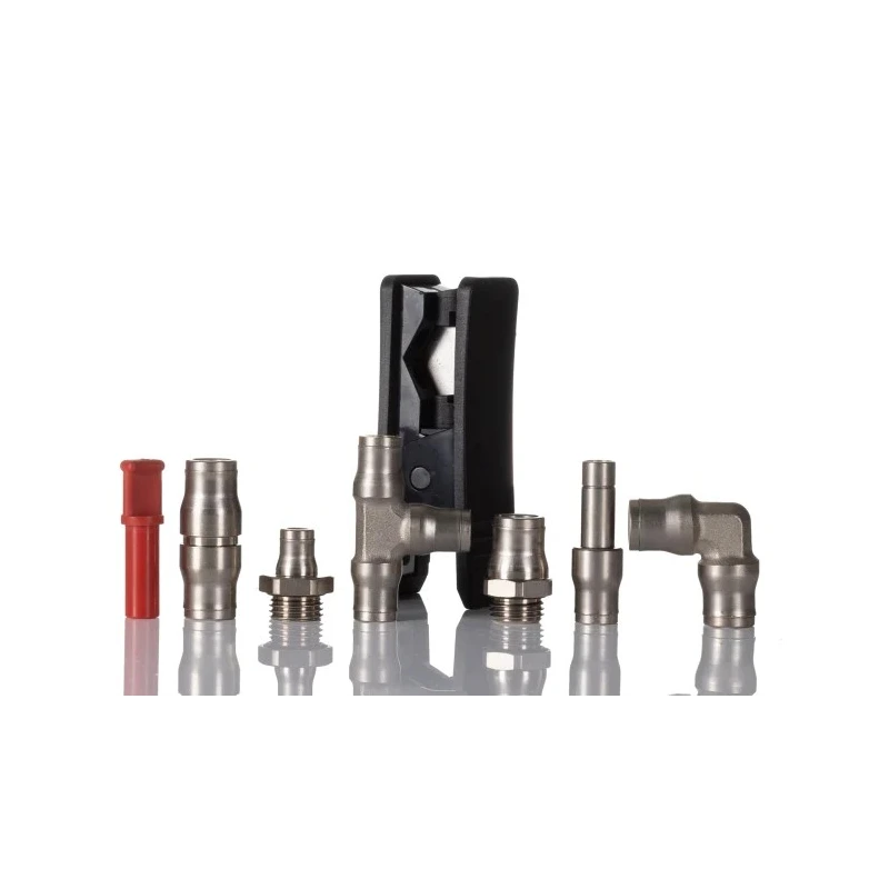 Legris Pneumatic Fittings Kit 3650 00 00 22, Push-in Fitting, Resistant to 150°C and 30bar Pressure 3650 00 00 22