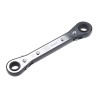 RS PRO Ratchet Ring Spanner Double Ended 13 to 14 mm Chrome Vanadium Steel Black Finish 181-812