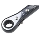 RS PRO Ratchet Ring Spanner Double Ended 13 to 14 mm Chrome Vanadium Steel Black Finish 181-812