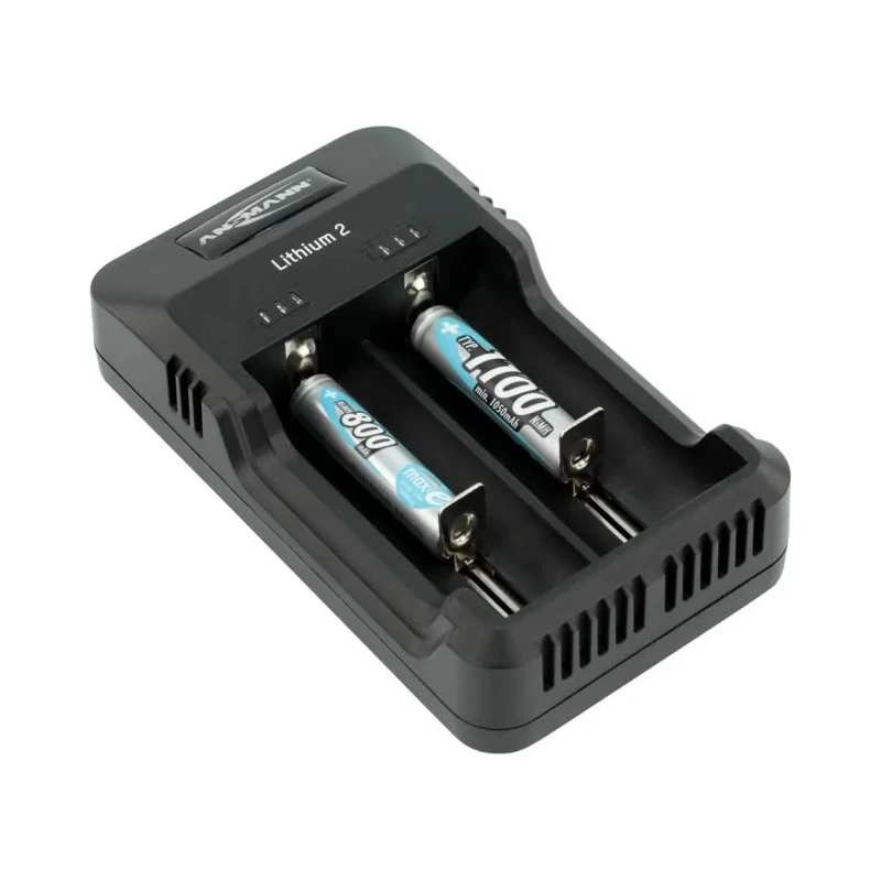 Ansmann Battery Charger Lithium-Ion NiMH Chemistries 10W Output Power USB Type C 1.45-4.2V 1001-0050