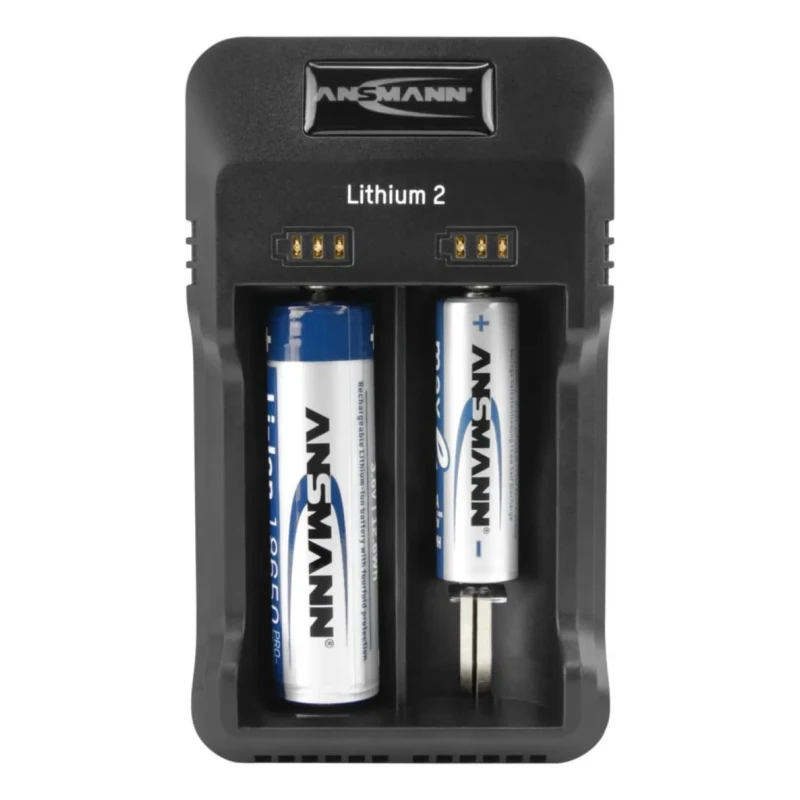Ansmann Battery Charger Lithium-Ion NiMH Chemistries 10W Output Power USB Type C 1.45-4.2V 1001-0050