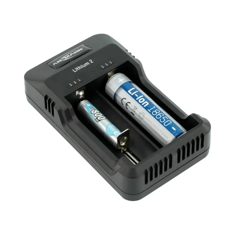 Ansmann Battery Charger Lithium-Ion NiMH Chemistries 10W Output Power USB Type C 1.45-4.2V 1001-0050