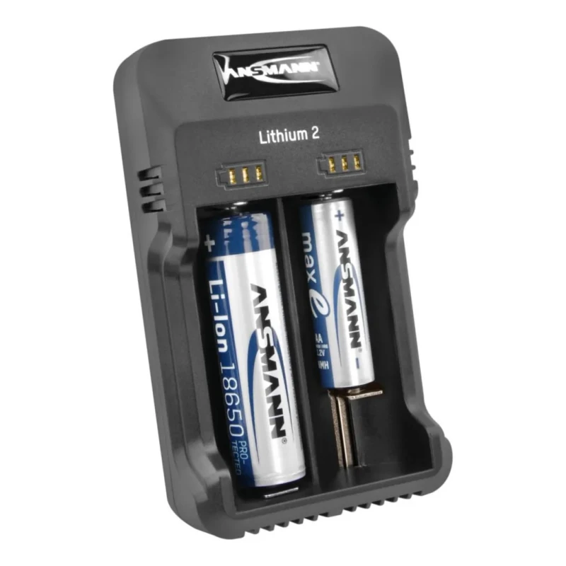 Ansmann Battery Charger Lithium-Ion NiMH Chemistries 10W Output Power USB Type C 1.45-4.2V 1001-0050