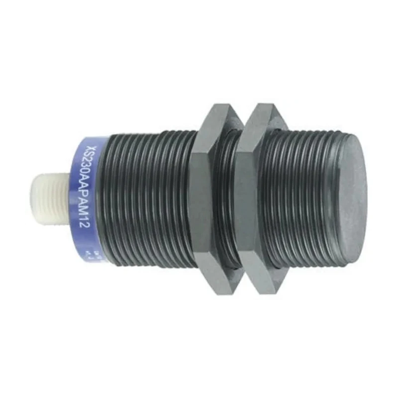 Telemecanique Sensors Threaded Barrel Inductive Proximity Sensor M30 x 1.5 NPN OsiSense XS 48V dc 22 mm XS230AANAM12