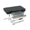GearWrench 57-Piece 3/8 in 6 Point Chrome Vanadium Steel Socket Set 80550