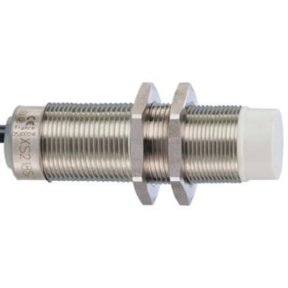 Telemecanique Sensors Threaded Barrel Inductive Proximity Sensor M18 2-Wire Stainless Steel IP69K 264V ac XS218SAMAU20