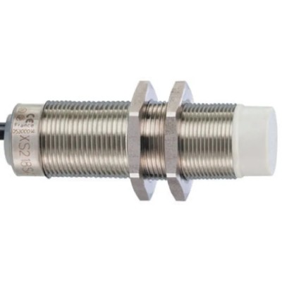Telemecanique Sensors Threaded Barrel Inductive Proximity Sensor M18 2-Wire Stainless Steel IP69K 264V ac XS218SAMAU20