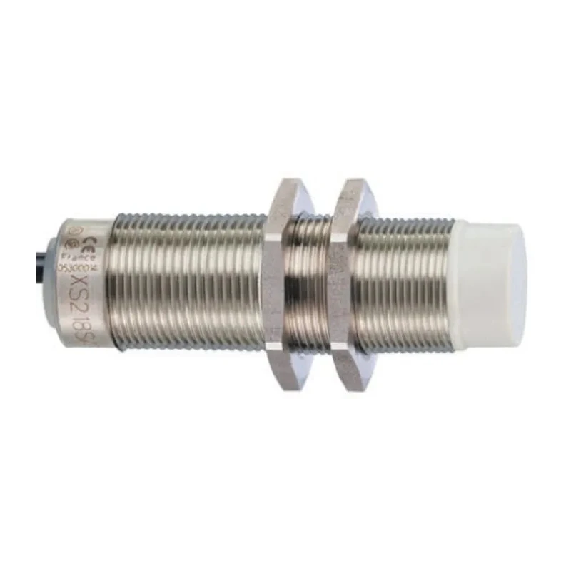 Telemecanique Sensors Threaded Barrel Inductive Proximity Sensor M18 2-Wire Stainless Steel IP69K 264V ac XS218SAMAU20