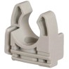Schneider Electric Polyamide 66 Grey Conduit Clip, Conduit Fitting, IP30 IP40 IP41 ENN45120