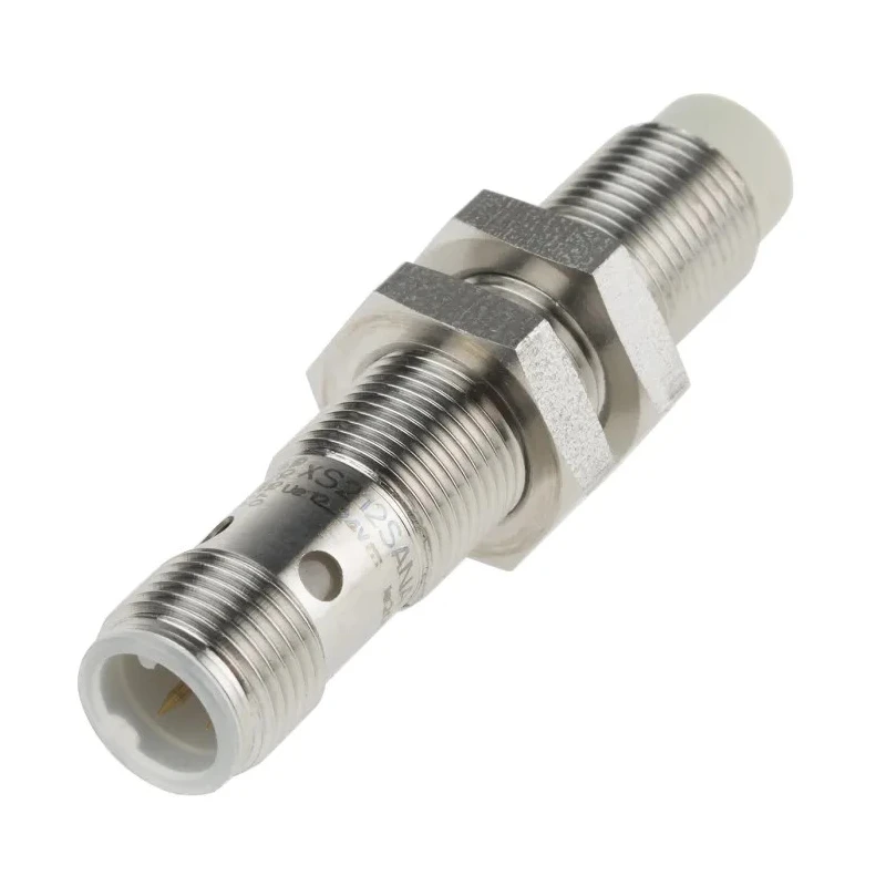 Telemecanique Sensors Threaded Barrel Inductive Proximity Sensor M12 NPN OsiSense XS 24V dc 7 mm Detection Range XS212SANAM12
