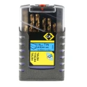 CK 19-Piece Twist Drill Bit Set for Metal, 1 mm to 10 mm, HSS, Titanium Nitride Coated T3291
