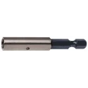 CK 6.35 mm Hex Bit Holder Stainless Steel 60mm Overall Length T4570