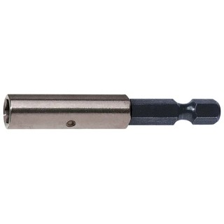 CK 6.35 mm Hex Bit Holder Stainless Steel 60mm Overall Length T4570