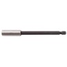 CK Hex Bit Holder 6.35 mm Drive Size, 100 mm Overall Length, Stainless Steel Sleeve T4570 100