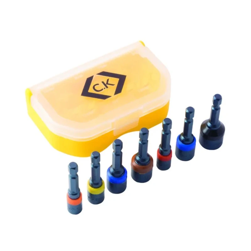 CK Hex Screwdriver Set Stainless Steel, 7 Pieces T4514