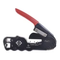 CK T3 Crimp Tool for RJ45 and RJ11 Connectors, Plain Handle, 140mm Length RJ45
