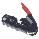 CK T3 Crimp Tool for RJ45 and RJ11 Connectors, Plain Handle, 140mm Length RJ45