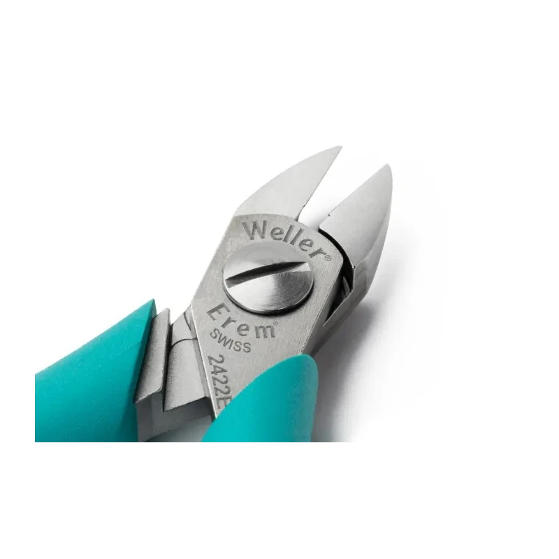Weller Erem Flush ESD Safe Cable Cutter Side Cutter 1.6mm Cut Capacity 130mm Length 2422E