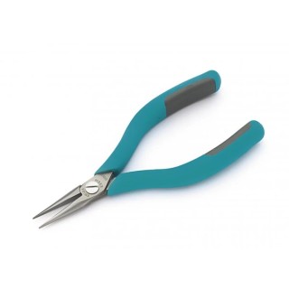 Weller Erem Long Nose Plier Round, 146mm Overall Length, 1.5in Jaw, 11mm Jaw Width, Ergonomic Handle, ESD Safe 2411P