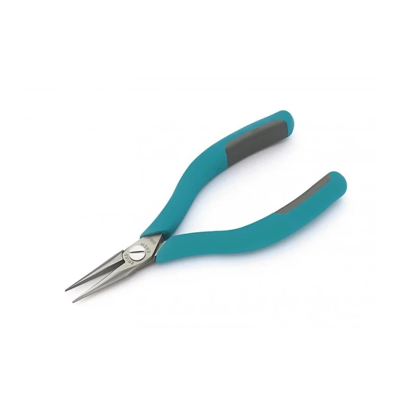 Weller Erem Long Nose Plier Round, 146mm Overall Length, 1.5in Jaw, 11mm Jaw Width, Ergonomic Handle, ESD Safe 2411P