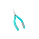 Weller Erem Long Nose Plier Round, 146mm Overall Length, 1.5in Jaw, 11mm Jaw Width, Ergonomic Handle, ESD Safe 2411P