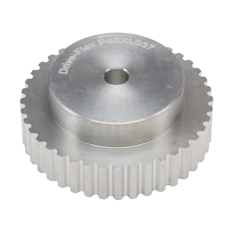 RS PRO Aluminium Timing Belt Pulley 14.3 mm Width 5 mm Pitch 40 Teeth PB TYPE XL 037 40 TOOTH PULLEY