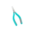 Weller Erem Flat Nose Plier Smooth Jaw 3.4 mm Tip, 1.5in Jaw Length, 5.7in Overall Length, Ergonomic Handle, ESD Safe 2442P