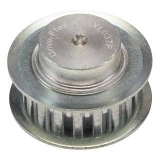 RS PRO Timing Belt Pulley Aluminium 14.3 mm 5 mm Pitch, 18 Tooth PB TYPE XL 037 18 TOOTH PULLEY