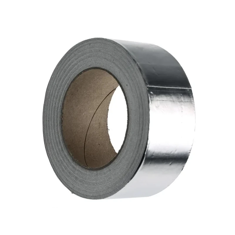 RS PRO Non-Conductive Aluminium Metallic Tape 50mm x 45m, 110°C Max 146-8962